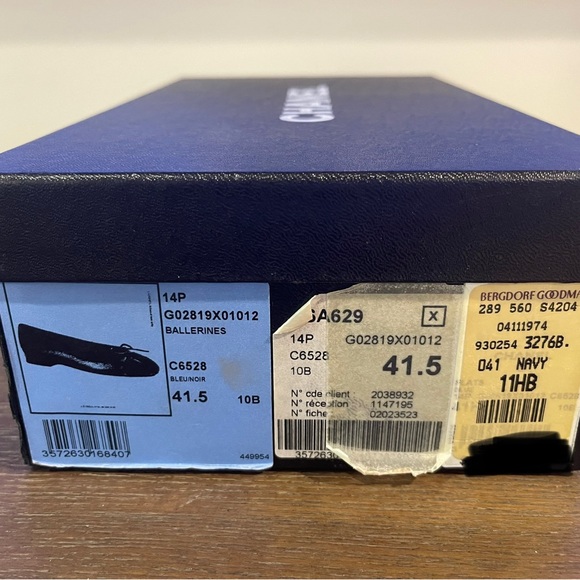 Chanel Ballet Flats Size 41.5 - Picture 4 of 10